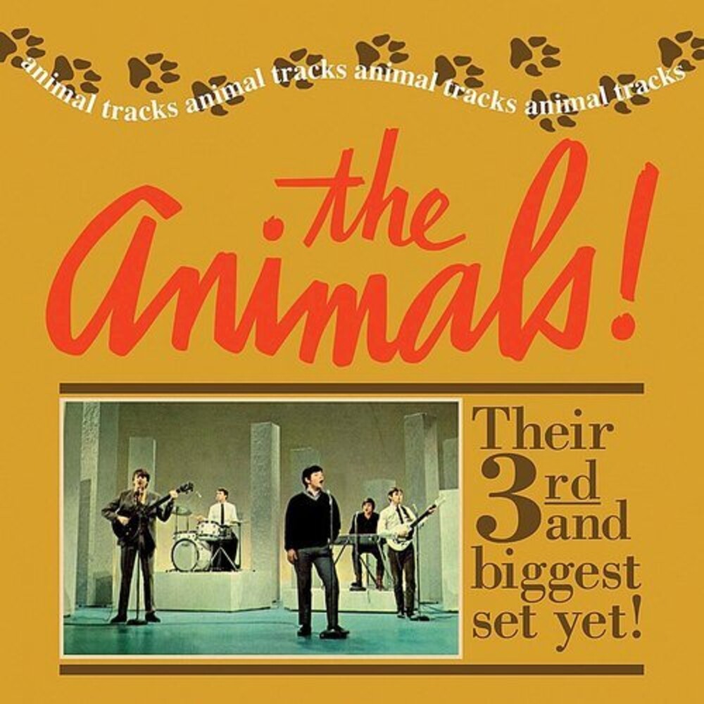 the album cover for The Animals - Animal Tracks