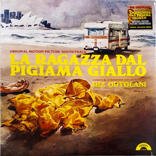the album cover for Riz Ortolani  (Colv) (Ltd) (Ylw) (Ita) - La Ragazza Dal Pigiama Giallo / O.S.T. [Colored Vinyl]