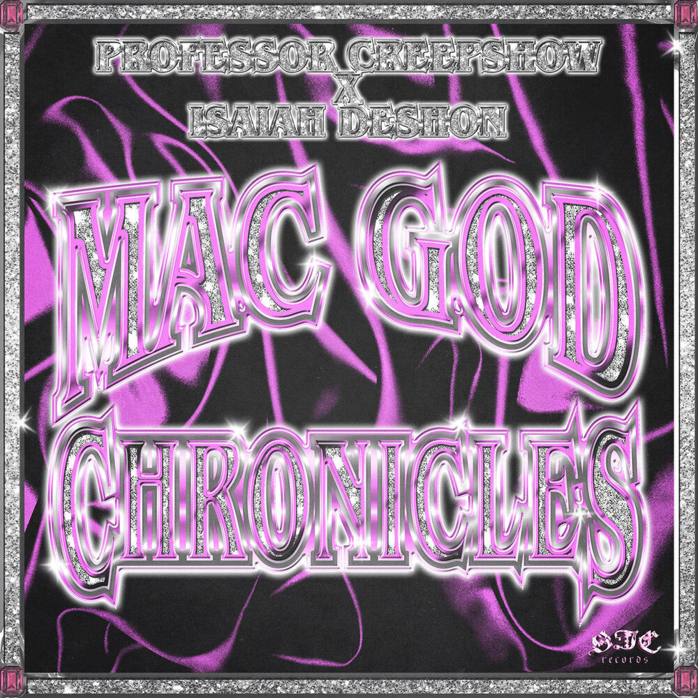 the album cover for Professor Creepshow / Deshon, Isaiah - Mac God Chronicles