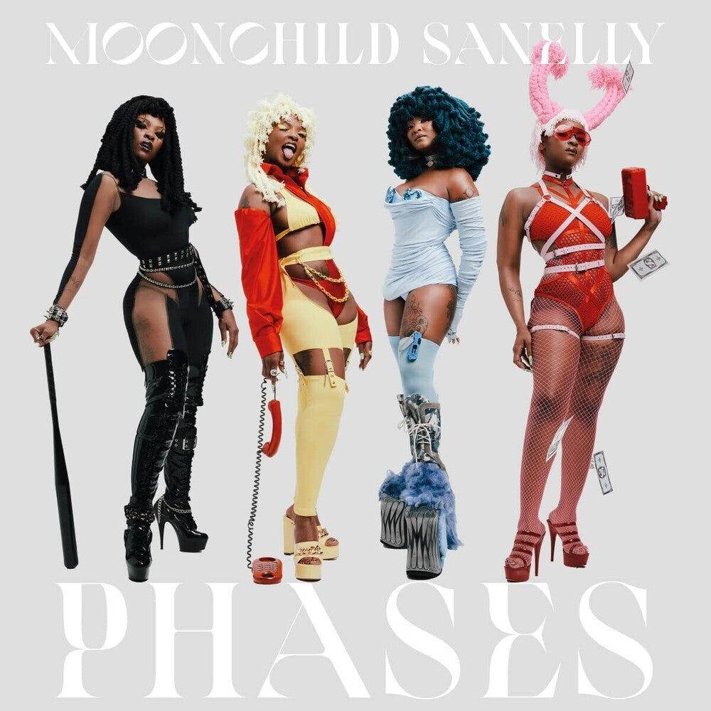 the album cover for Moonchild Sanelly - Phases