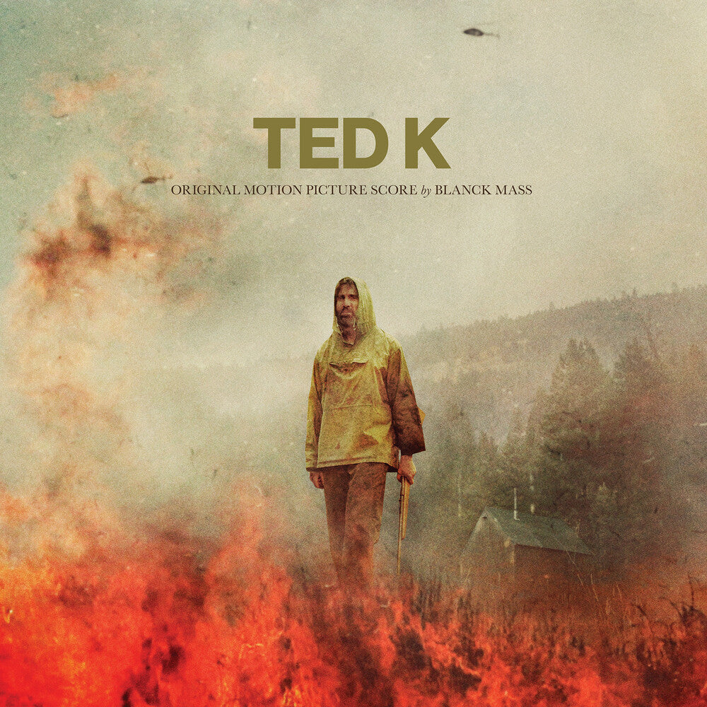 the album cover for Blanck Mass - Ted K Original Score [Opaque Red LP]