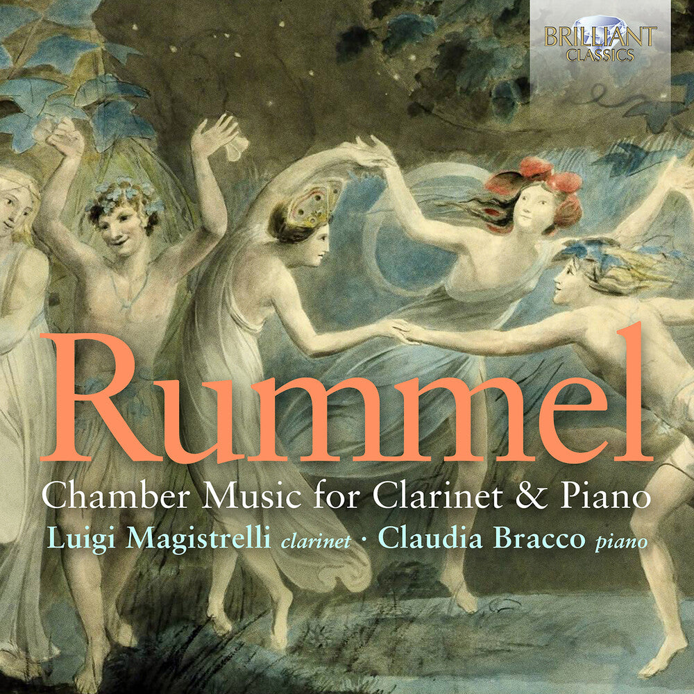 the album cover for Rummel / Magistrelli / Bracco - Chamber Music For Clar