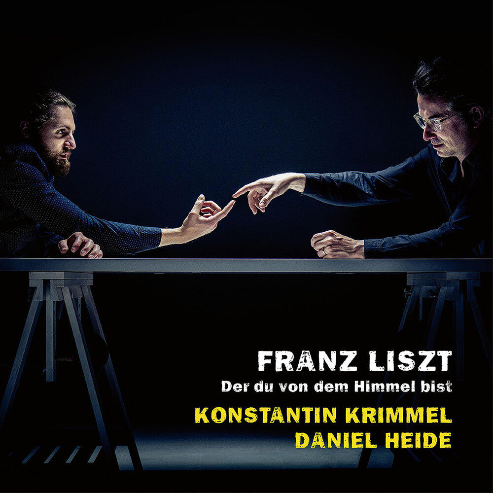 the album cover for Liszt / Heide / Krimmel - Der Du Von Dem Himmel B