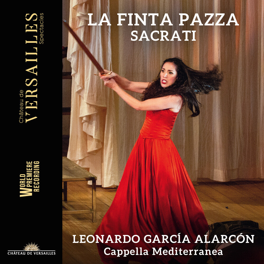 the album cover for Sacrati / Alarcon / Cappella Mediterranea - La Finta Pazza (3pk)