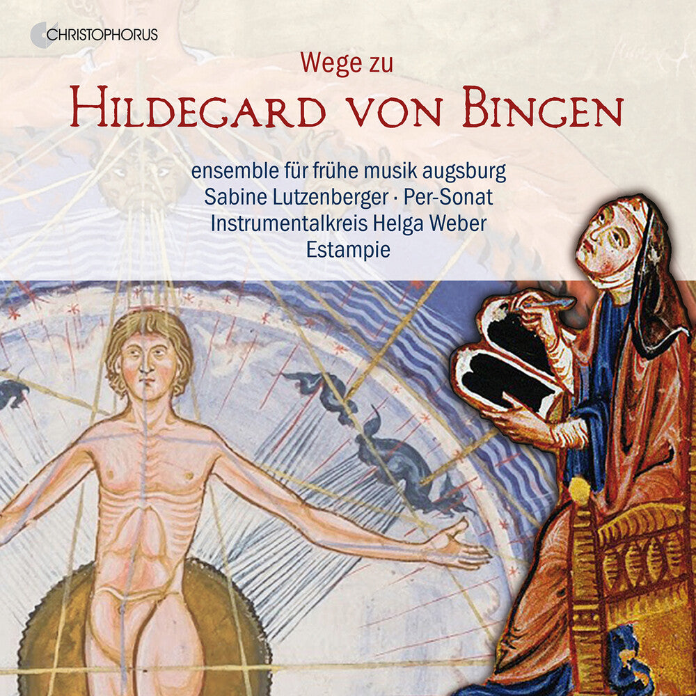 the album cover for Bingen / Lutzenberger - Wege Zu Hildegard Von Bingen (Box)