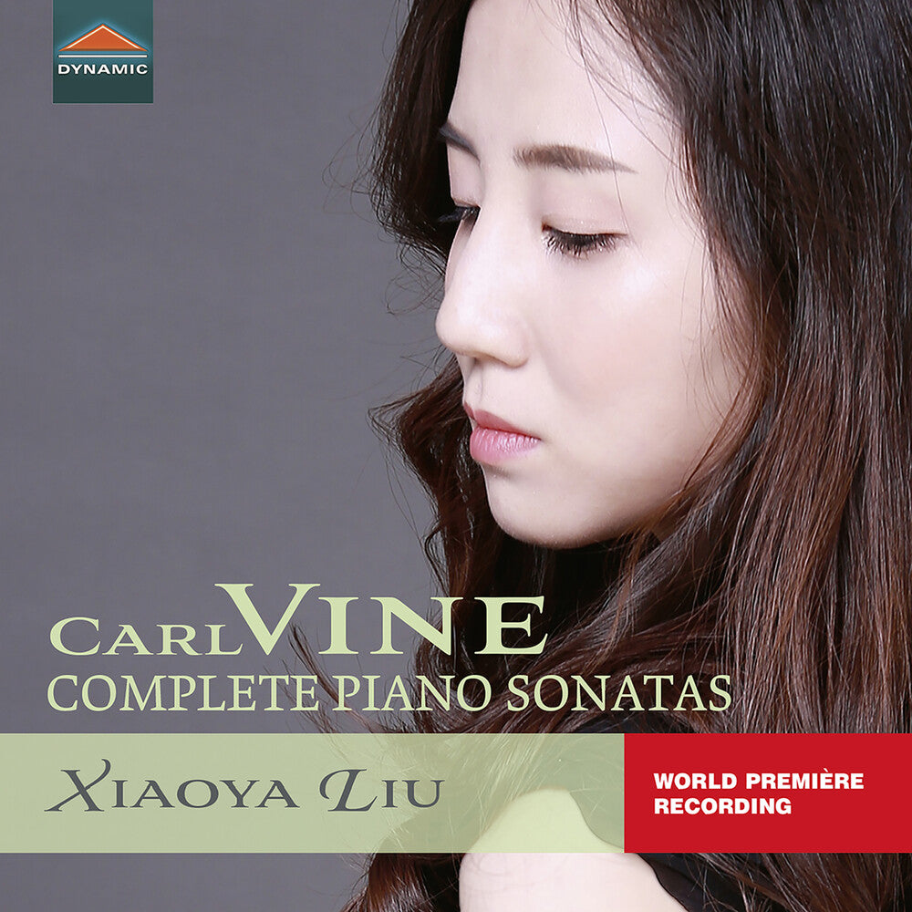the album cover for Vine / Liu - Complete Piano Sonatas