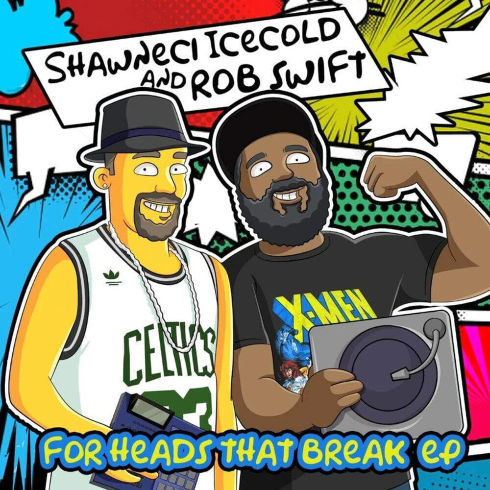 the album cover for Shawneci Icecold / Rob Smith - For Heads That Break (Ep)