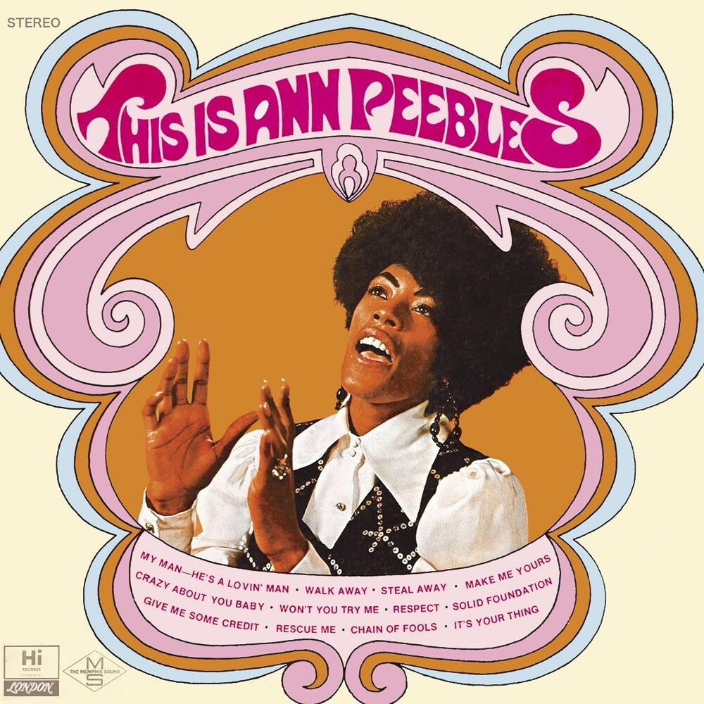 the album cover for Ann Peebles - This Is Ann Peebles