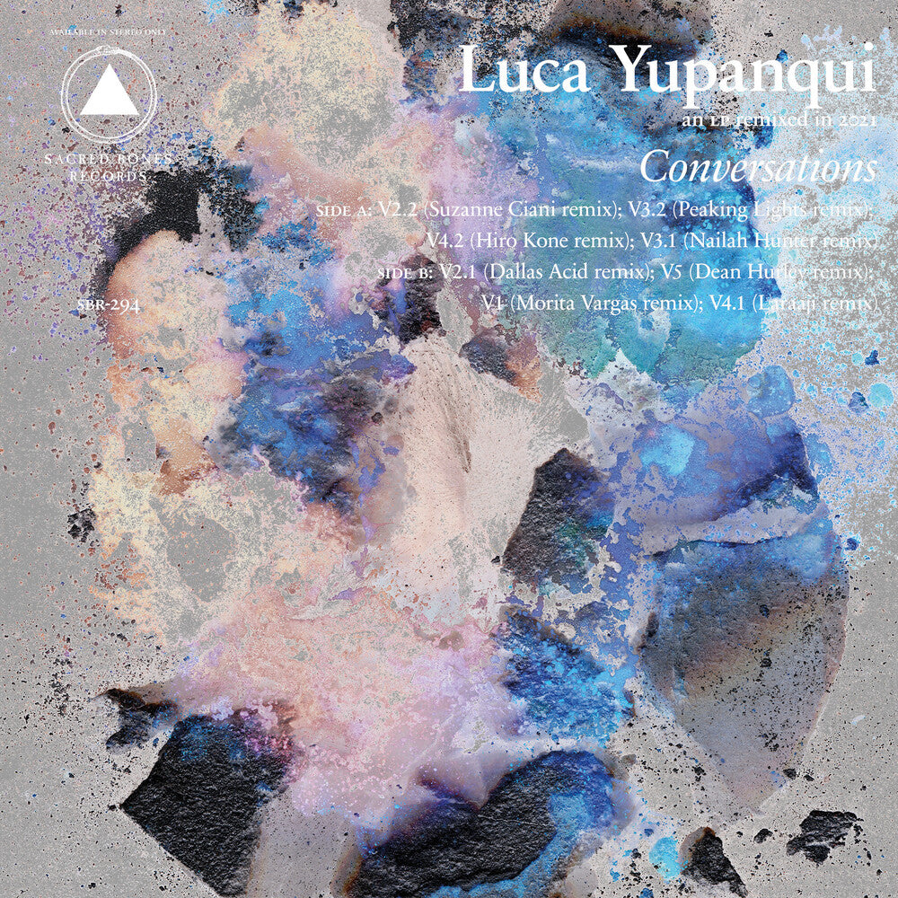 the album cover for Luca Yupanqui - Conversations [Lavender LP]