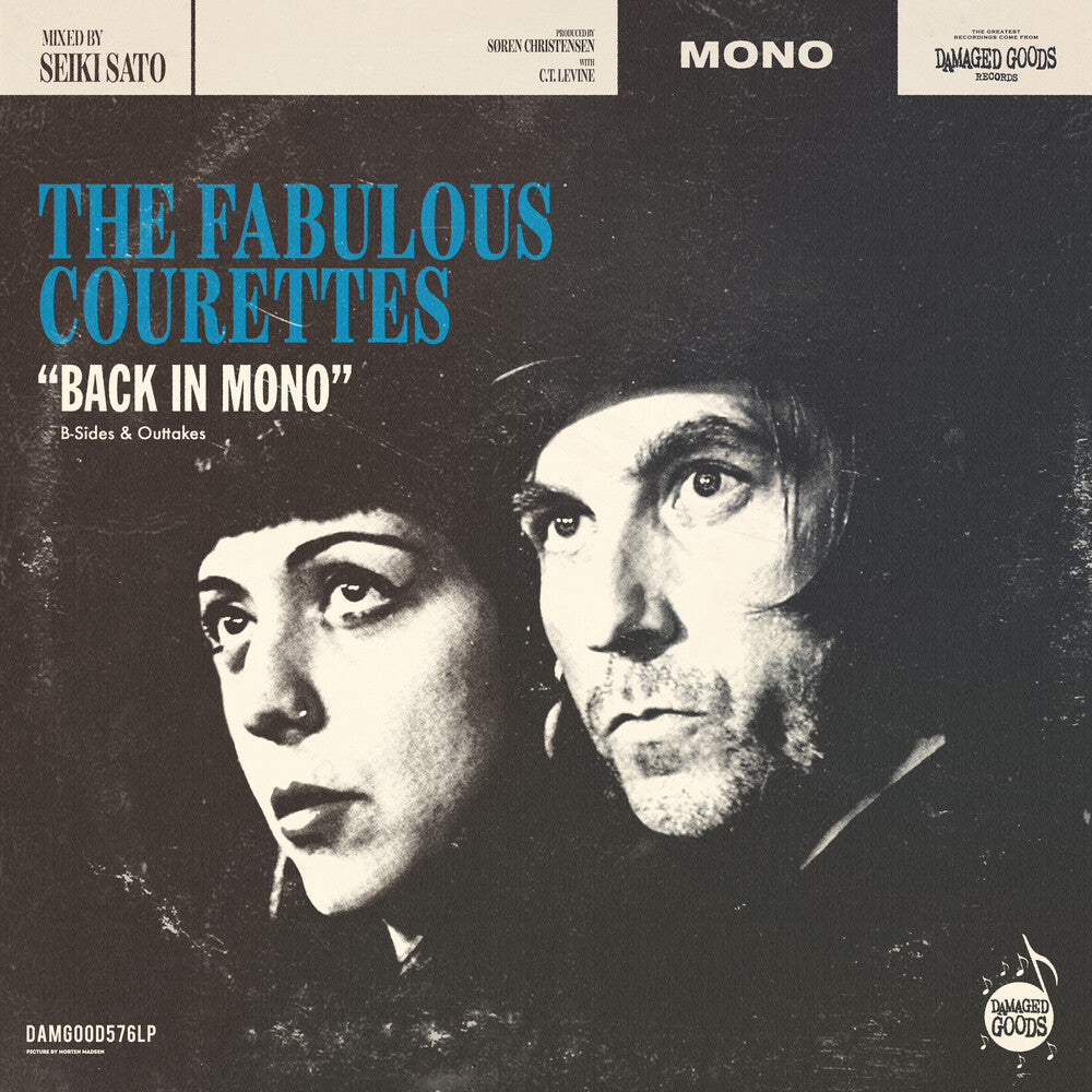 the album cover for The Courettes - Back In Mono (B-Sides & Outtakes) (10in)
