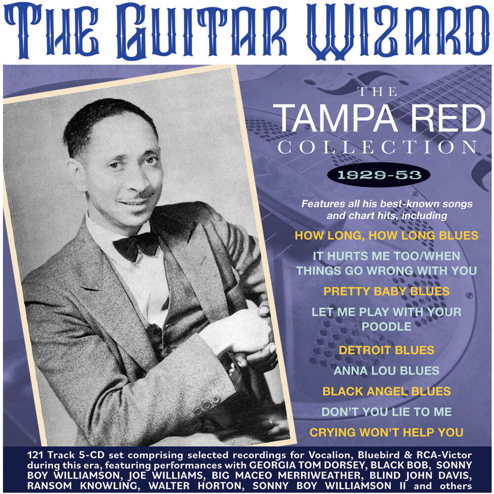 the album cover for Tampa Red - Guitar Wizard: The Tampa Red Collection 1929-53