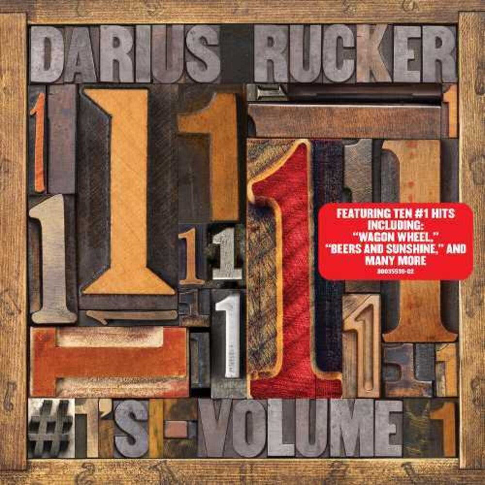 the album cover for Darius Rucker - #1’s Volume 1