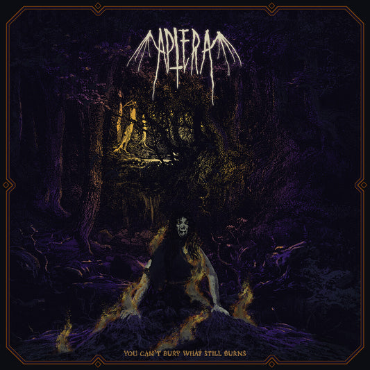 the album cover for Aptera - You Can't Bury What Still Burns