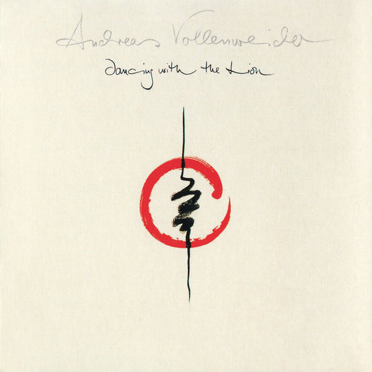 the album cover for Andreas Vollenweider - Dancing With The Lion