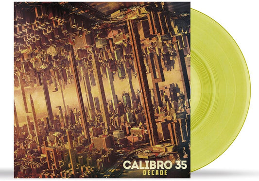 the album cover for Calibro 35 - Decade [Colored Vinyl] (Ylw) (Uk)