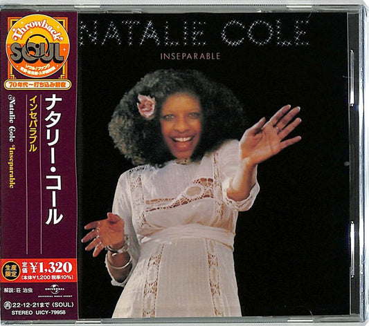 the album cover for Natalie Cole - Inseparable