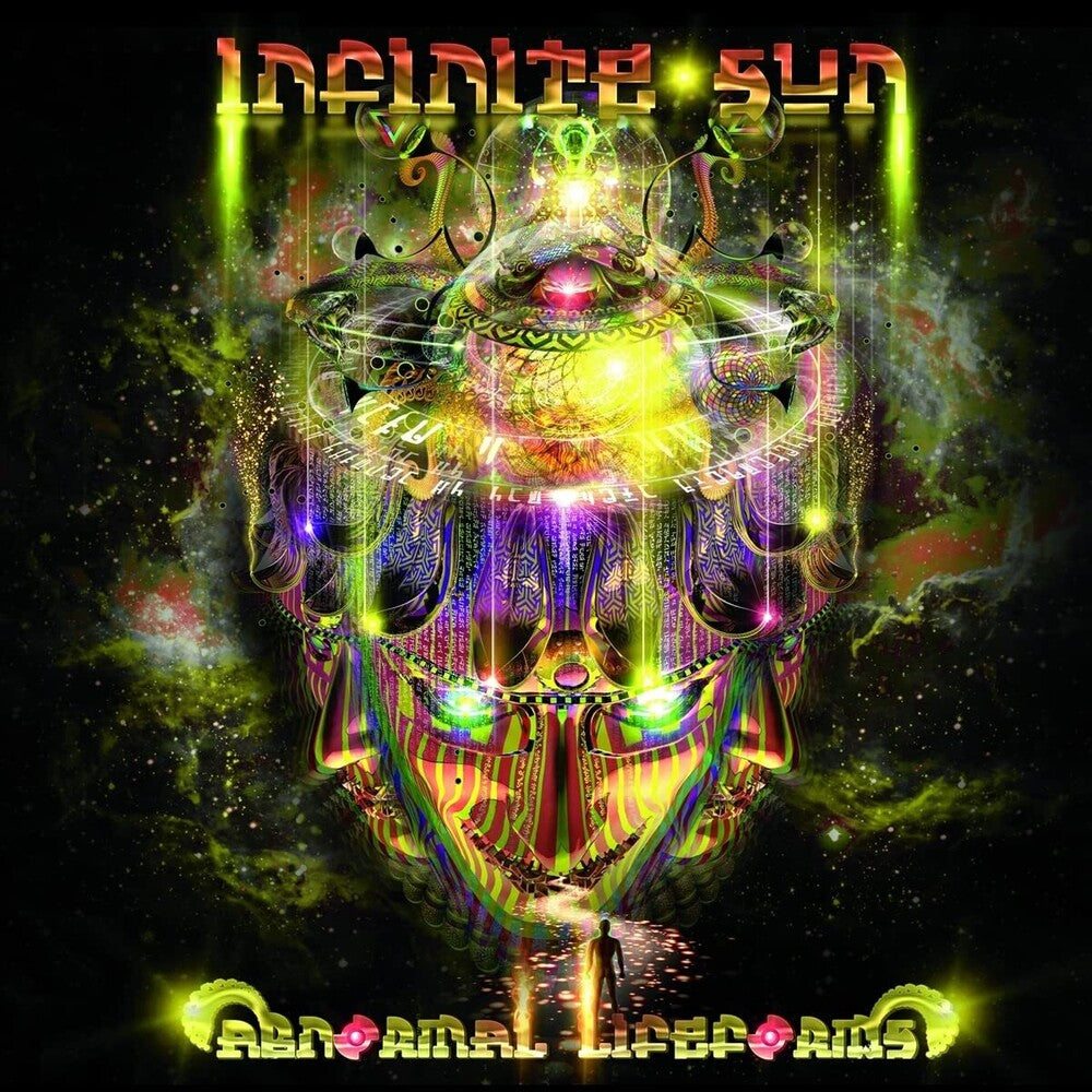 the album cover for Infinite Sun - Abnormal Lifeforms
