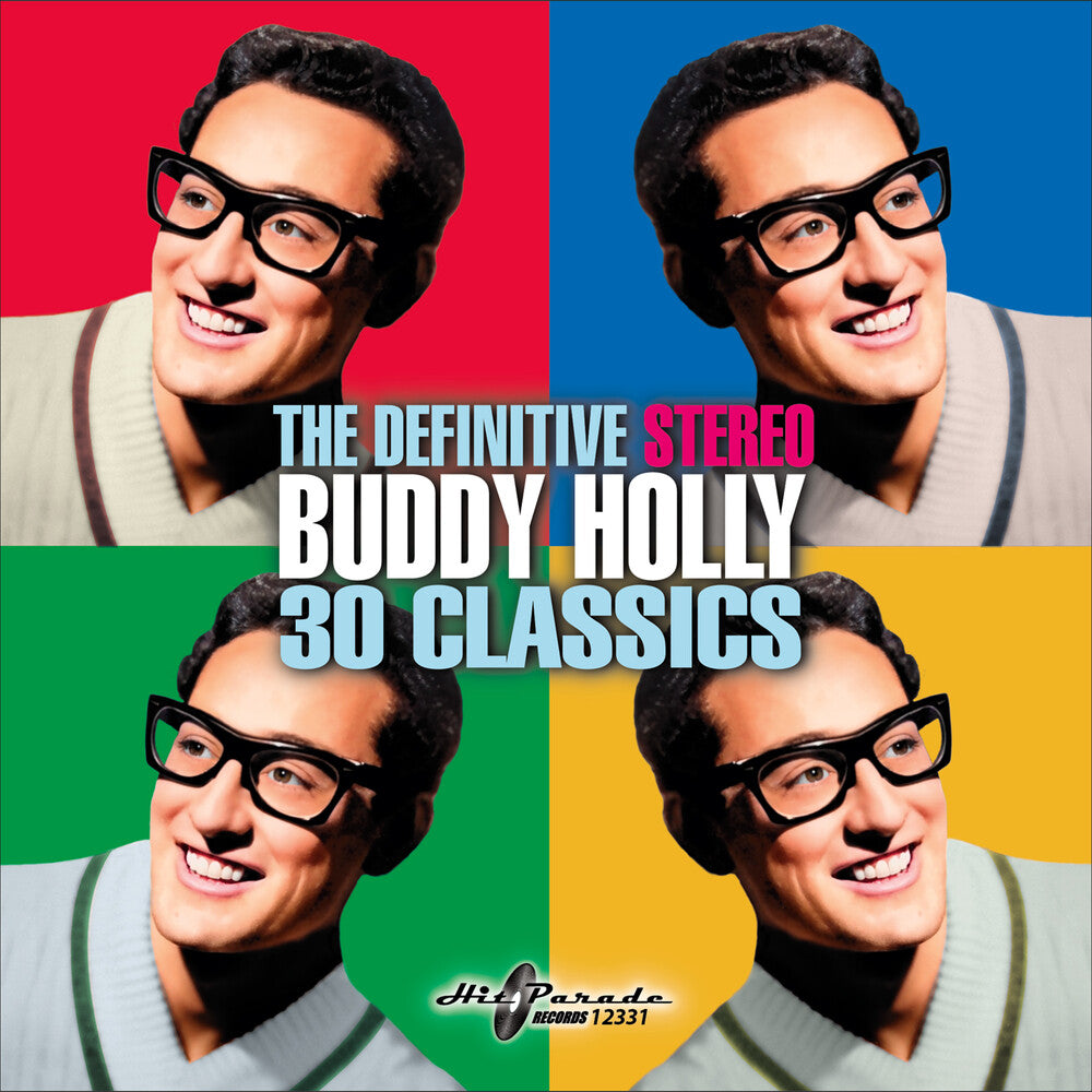 the album cover for Buddy Holly - Definitive Stereo Buddy Holly: 30 Classics