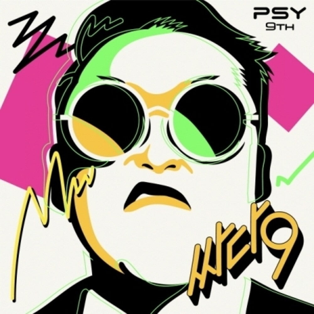 the album cover for Psy - 9th (Phob) (Asia)