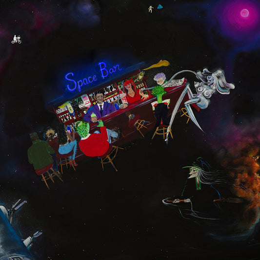 the album cover for Your Old Droog - Space Bar