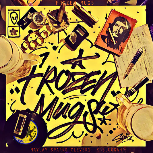 the album cover for Frozen Mugs - Frozen Mugs