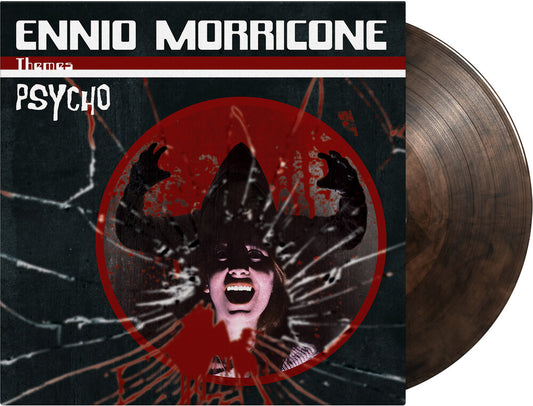 the album cover for Ennio Morricone  (Blk) (Colv) (Gate) (Ltd) (Ogv) - Themes: Psycho - O.S.T. [Indie Exclusive] (Blk) [Colored Vinyl] (Gate)
