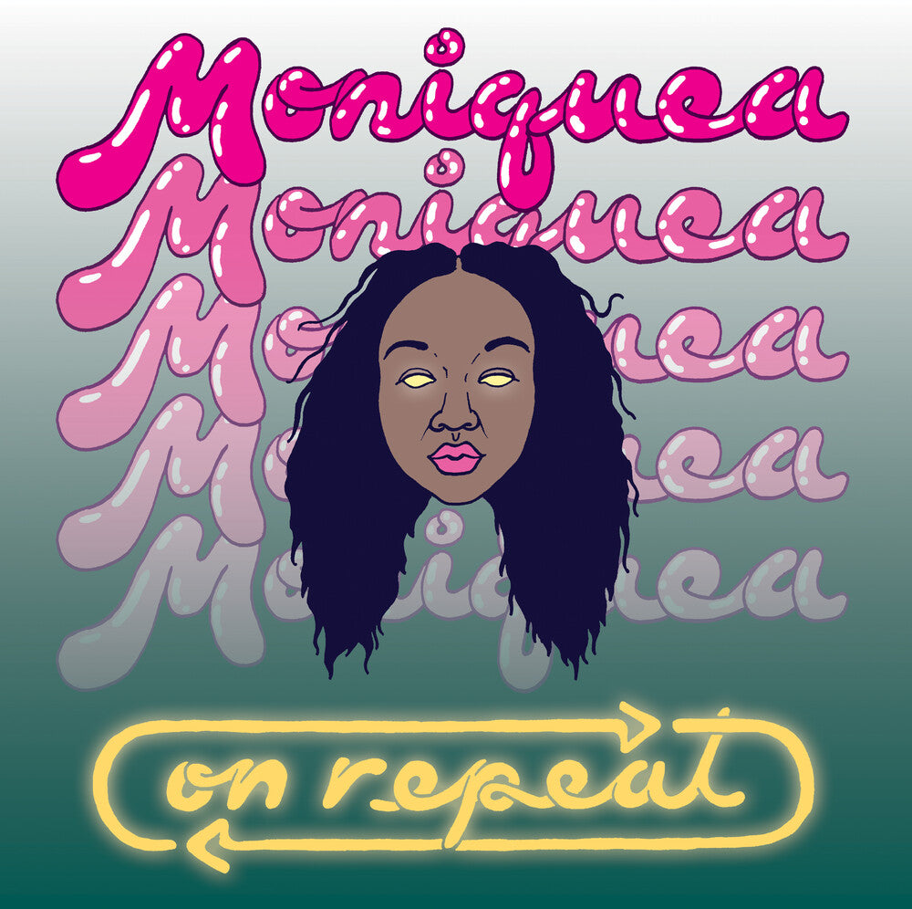the album cover for Monique - On Repeat