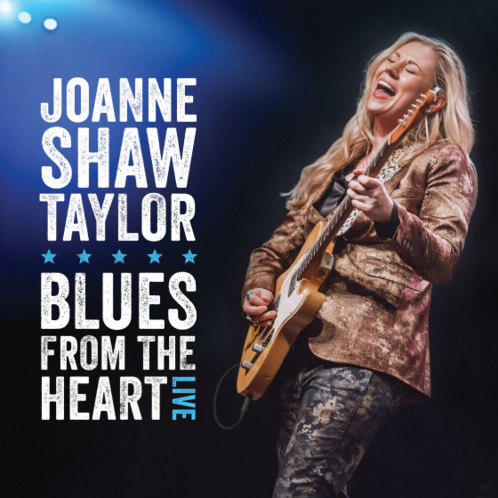 the album cover for Joanne Taylor  Shaw - Blues From The Heart Live (W/Dvd)