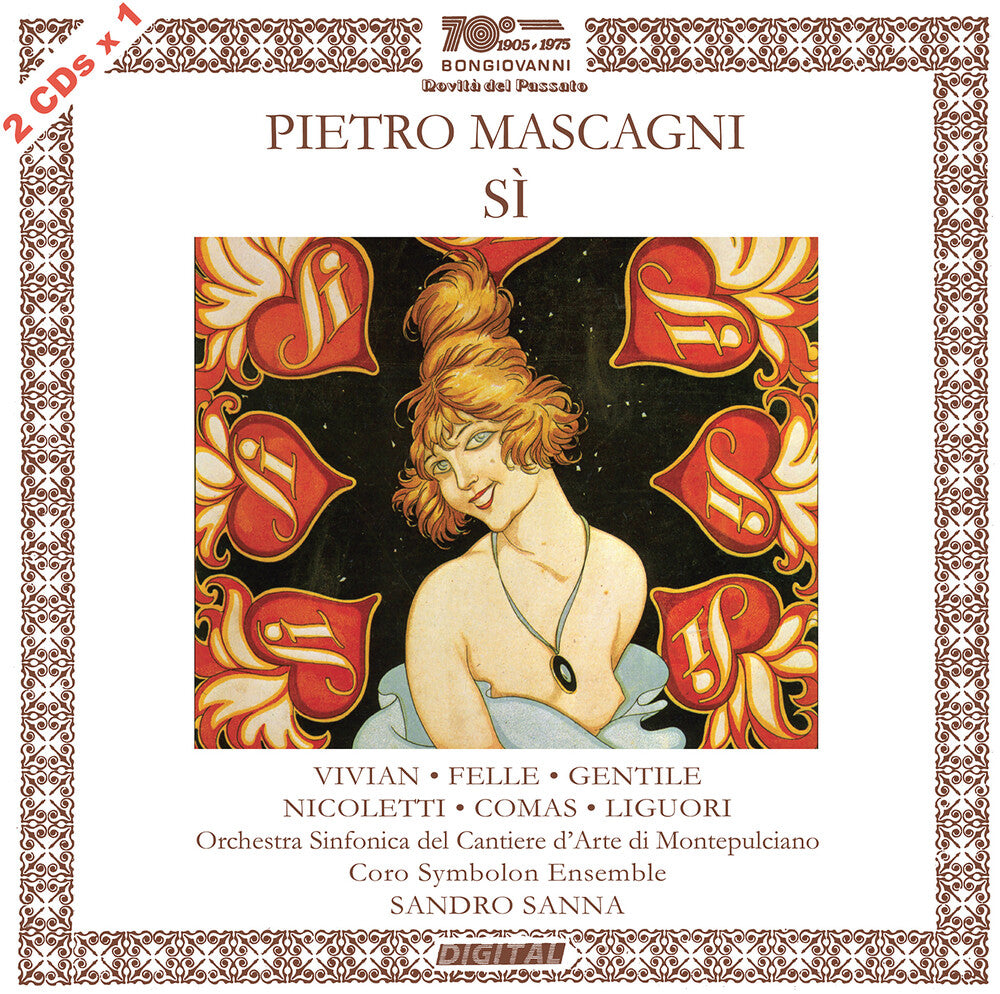 the album cover for Mascagni / Vivian / Gentile - Si (2pk)