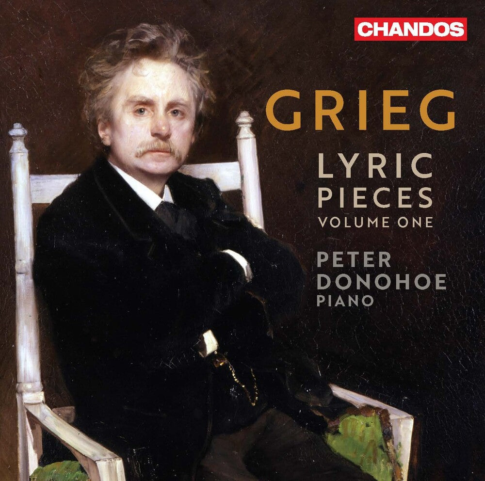the album cover for Grieg / Donohoe - Lyric Pieces