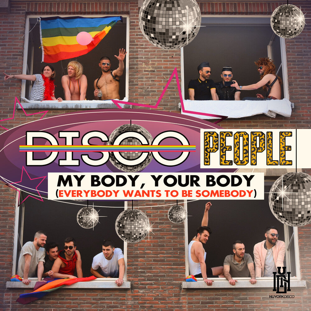 the album cover for Disco People - My Body, Your Body Everybody Wants (Mod)