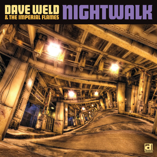 the album cover for Dave Weld & The Imperial Flames - Nightwalk