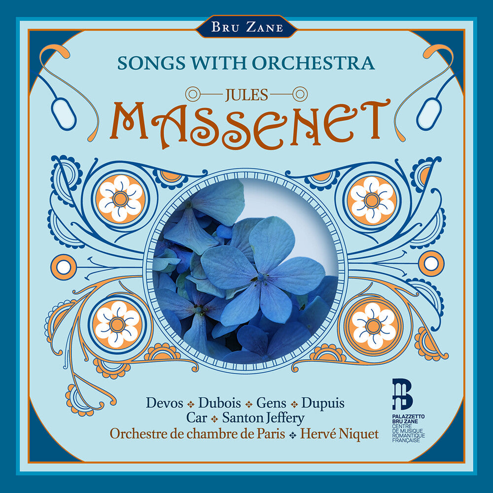 the album cover for Massenet / Orchestre De Chambre De Paris / Car - Songs With Orchestra
