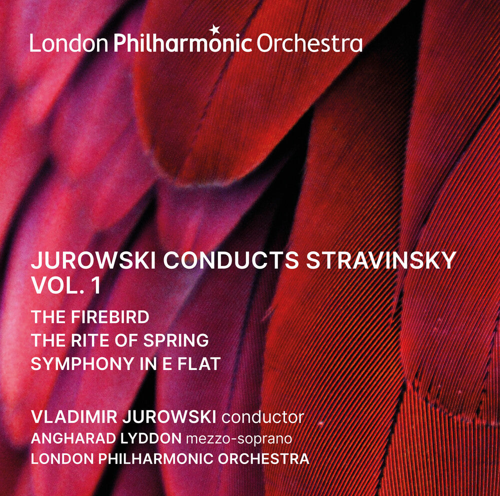 the album cover for London Philharmonic Orchestra - Jurowski Conducts Stravinsky Vol. 1