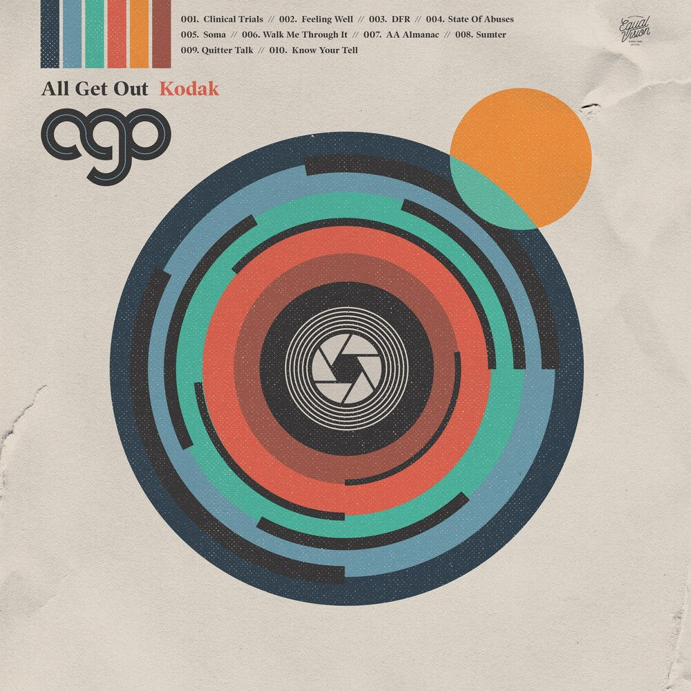 the album cover for All Get Out - Kodak