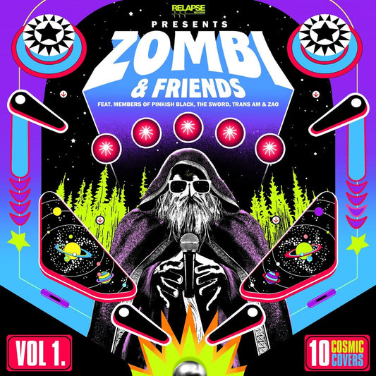 the album cover for Zombi - ZOMBI & Friends, Volume 1 [Silver LP]