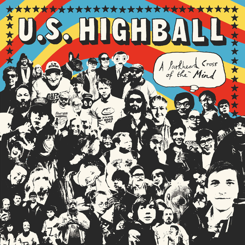the album cover for U.S. Highball - Parkhead Cross Of The Mind - Red [Colored Vinyl] (Red)