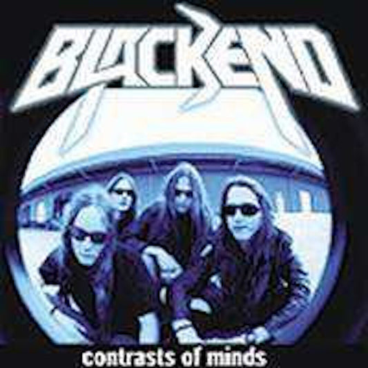 the album cover for Blackend & Loonatikk - Contrast Of Minds / Sufferscorn