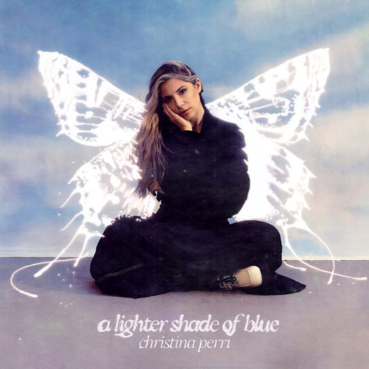 the album cover for Christina Perri - Lighter Shade Of Blue