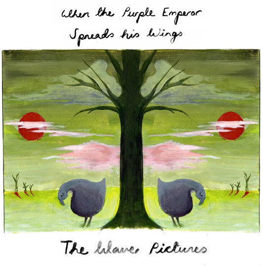 the album cover for Wave Pictures - When The Purple Emperor Spreads His Wings [Colored Vinyl]
