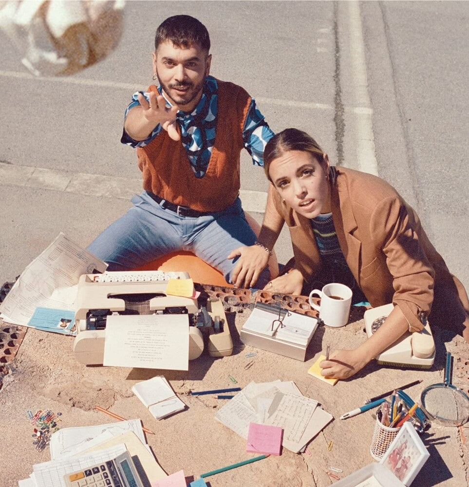 the album cover for Ginestà - L'eva I La Jana [Colored Vinyl] (Wht) (Spa)