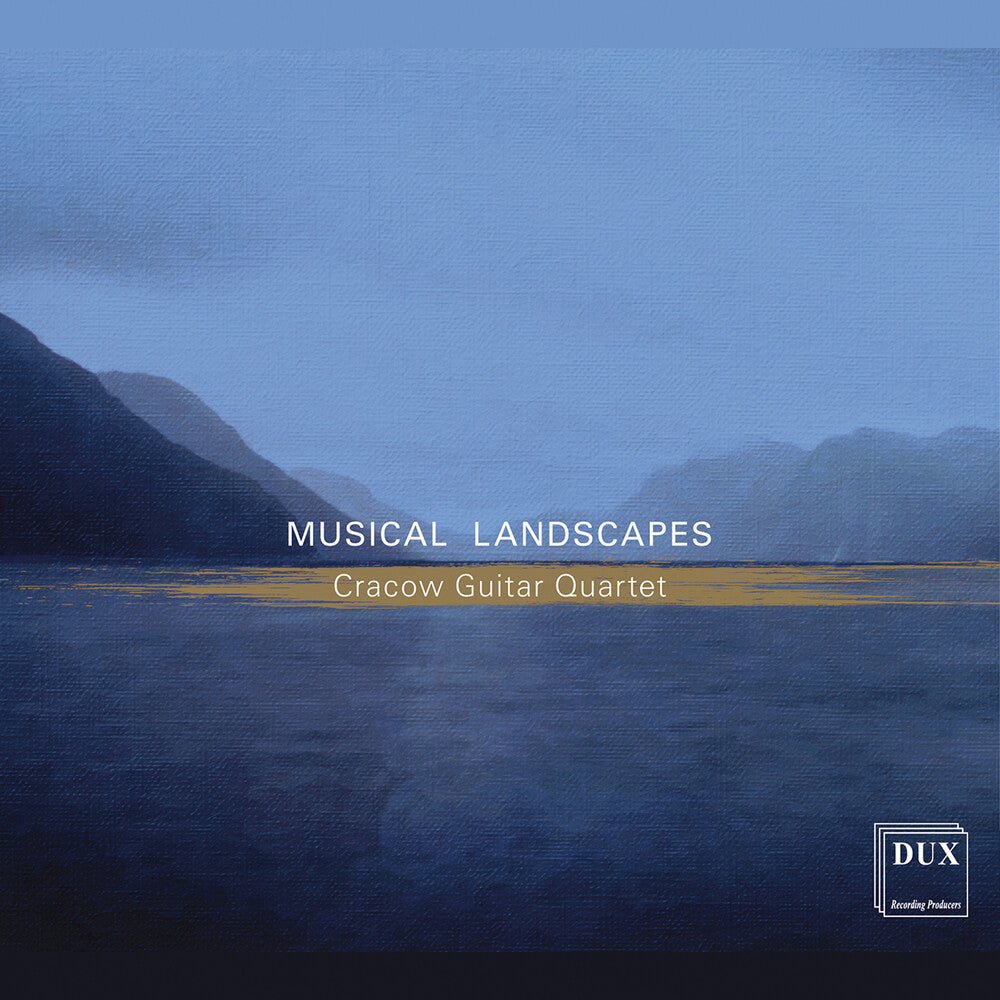 the album cover for J Bach .S. / Cracow Guitar Quartet / Puter - Musical Landscapes