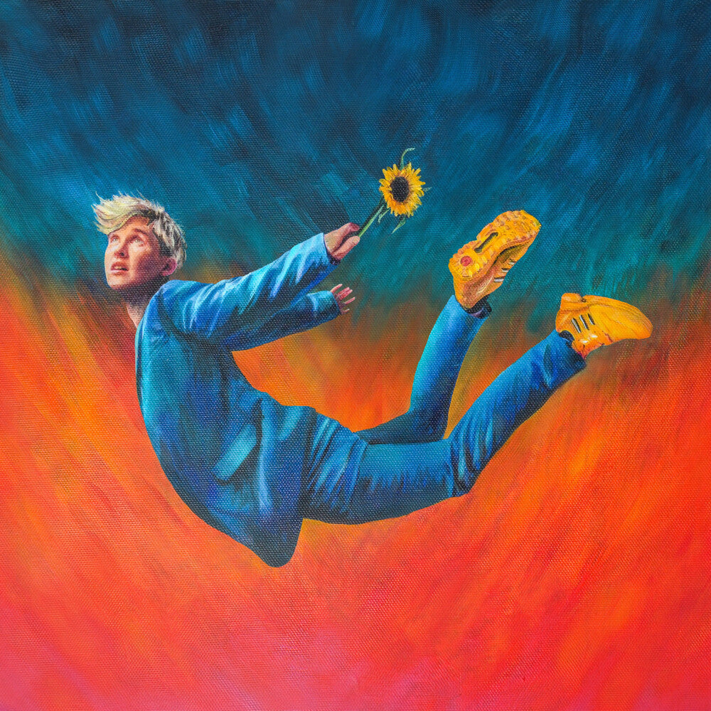 the album cover for Alex the Astronaut - How to Grow a Sunflower Underwater [Sea Blue LP]