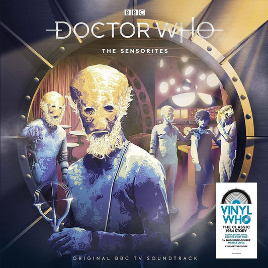 the album cover for Doctor Who (Colv) (Ofgv) (Uk) - Sensorites [Colored Vinyl] (Ofgv) (Uk)