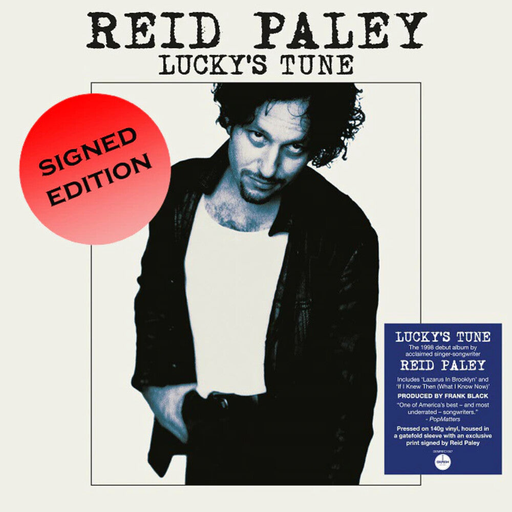 the album cover for Reid Paley - Lucky's Tune (Blk) (Gate) (Ofgv) (Auto) (Uk)