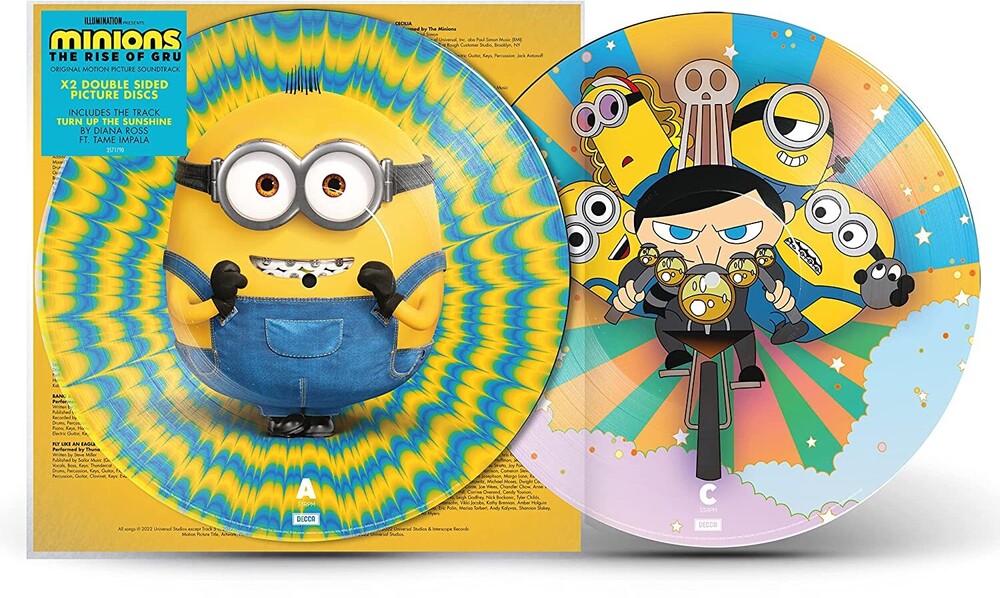 Minions [Movie] - Minions: The Rise Of Gru [Picture Disc 2LP]