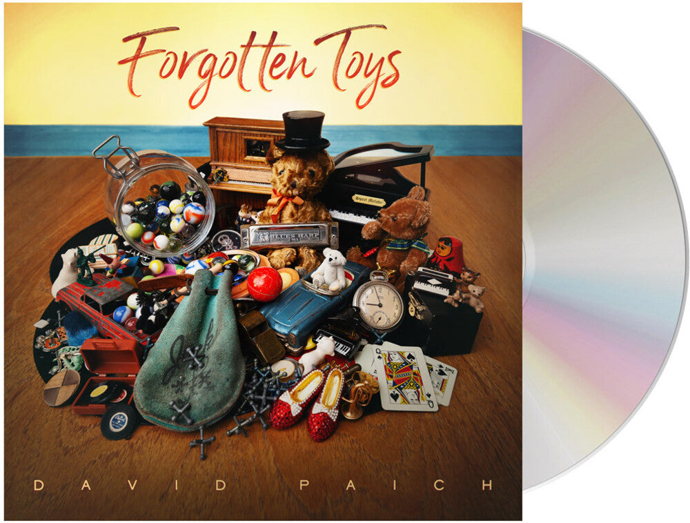 the album cover for David Paich - Forgotten Toys