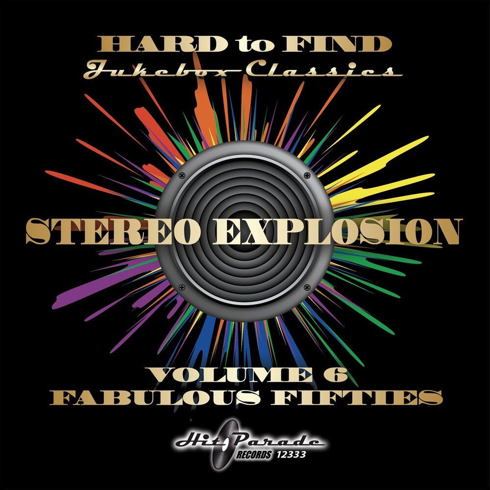 the album cover for Hard To Find Jukebox: Stereo Explosion 6 / Various - Hard To Find Jukebox: Stereo Explosion 6 / Various
