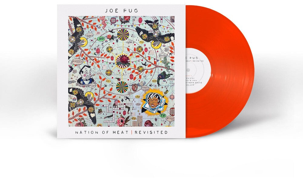 the album cover for Joe Pug - Nation Of Heat I Revisited EP [Neon Orange Vinyl]