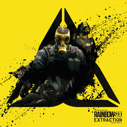 the album cover for Duhamel, James & One Take Tigers - Tom Clancy's Rainbow Six Extraction - SPLATTER - (ORIGINAL SOUNDTRACK)